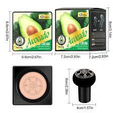 Base de Maquillaje CC Aguacate – Hidratante, Correctora y Multifuncional, Control de Brillos, Cobertura Natural