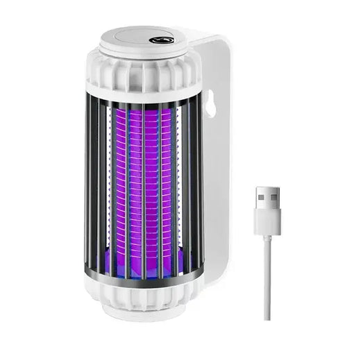 LÁMPARA ANTIMOSQUITOS LED – RECARGABLE Y PORTÁTIL