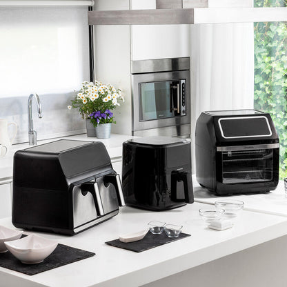 🍳 FREIDORA DE AIRE CON BÁSCULA INNOVAGOODS FRYINN BALANCE 5000 NEGRO 1500 W 5 L ACERO INOXIDABLE 🍳