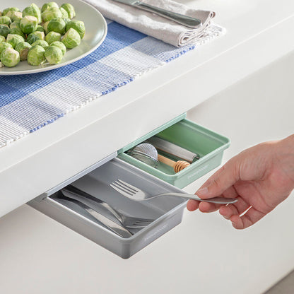 🗄️ SET DE CAJONES AUXILIARES ADHESIVOS PARA ESCRITORIO UNDERALK INNOVAGOODS (PACK DE 2 UDS)