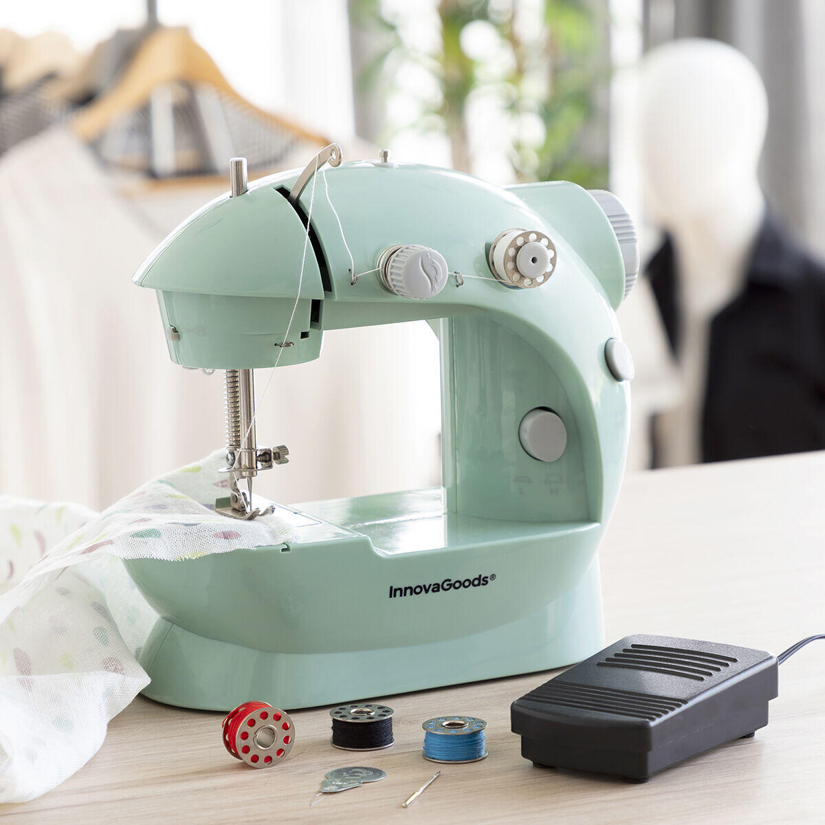 🧵 MINI MÁQUINA DE COSER PORTÁTIL SEWNY – INNOVAGOODS