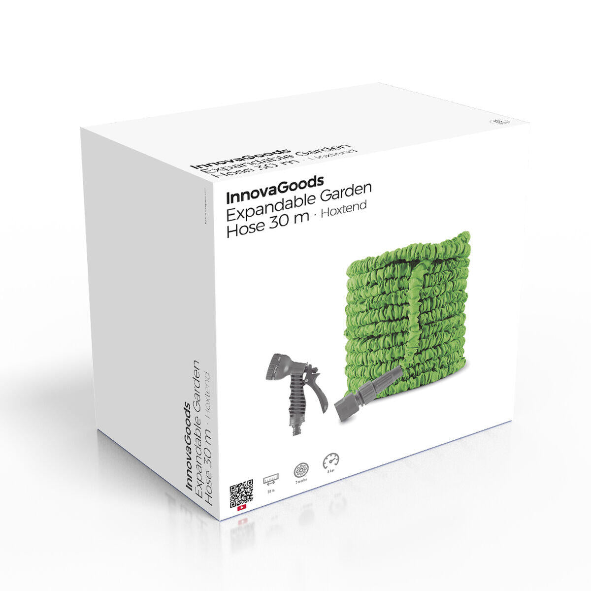 🌿 MANGUERA DE JARDÍN EXTENSIBLE HOXTEND INNOVAGOODS - 30 M🌿