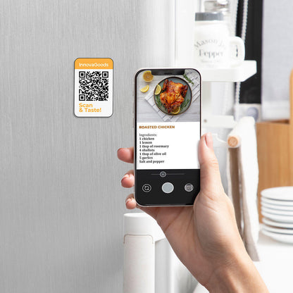 🍟 FREIDORA DE AIRE INNOVAGOODS FRYINN VIEW 6500 NEGRO 1700 W 6,5L ACERO INOXIDABLE