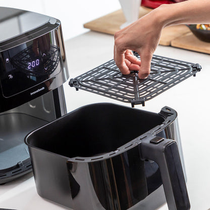 🍳 FREIDORA DE AIRE CON BÁSCULA INNOVAGOODS FRYINN BALANCE 5000 NEGRO 1500 W 5 L ACERO INOXIDABLE 🍳