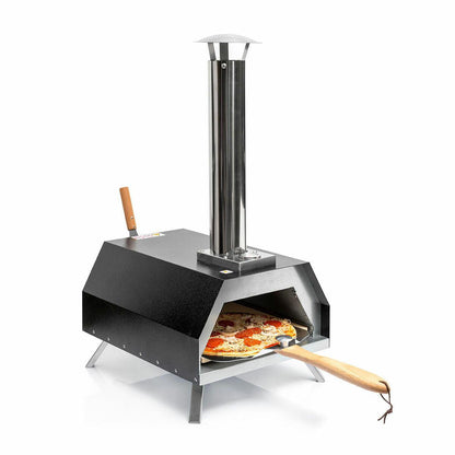 🍕 HORNO PARA PIZZA DE PELLETS CON ACCESORIOS PIZZAHVEN INNOVAGOODS 🍕