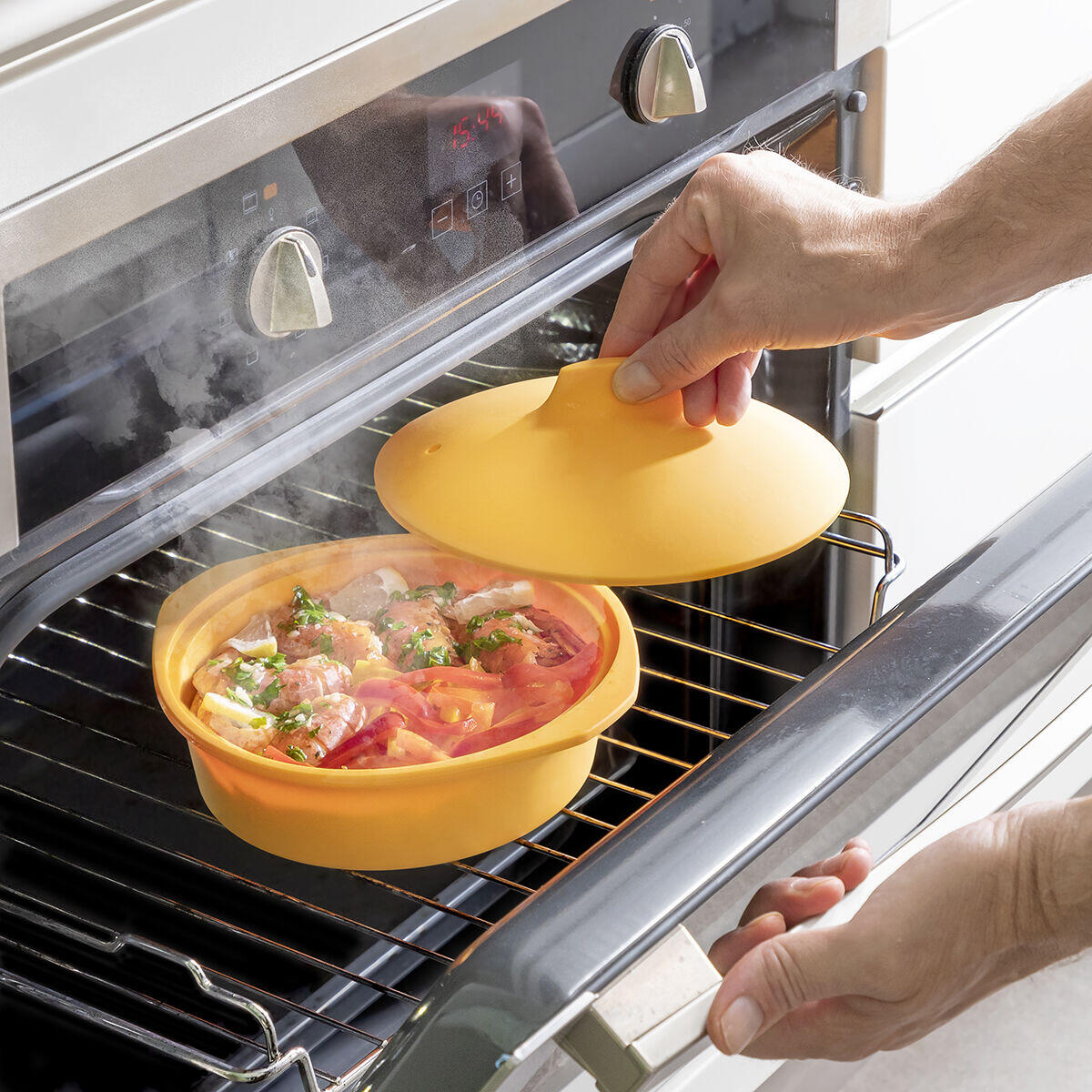 🍽️ VAPORERA DE SILICONA MULTIFUNCIÓN SILICOTTE INNOVAGOODS KITCHEN COOK 🍽️