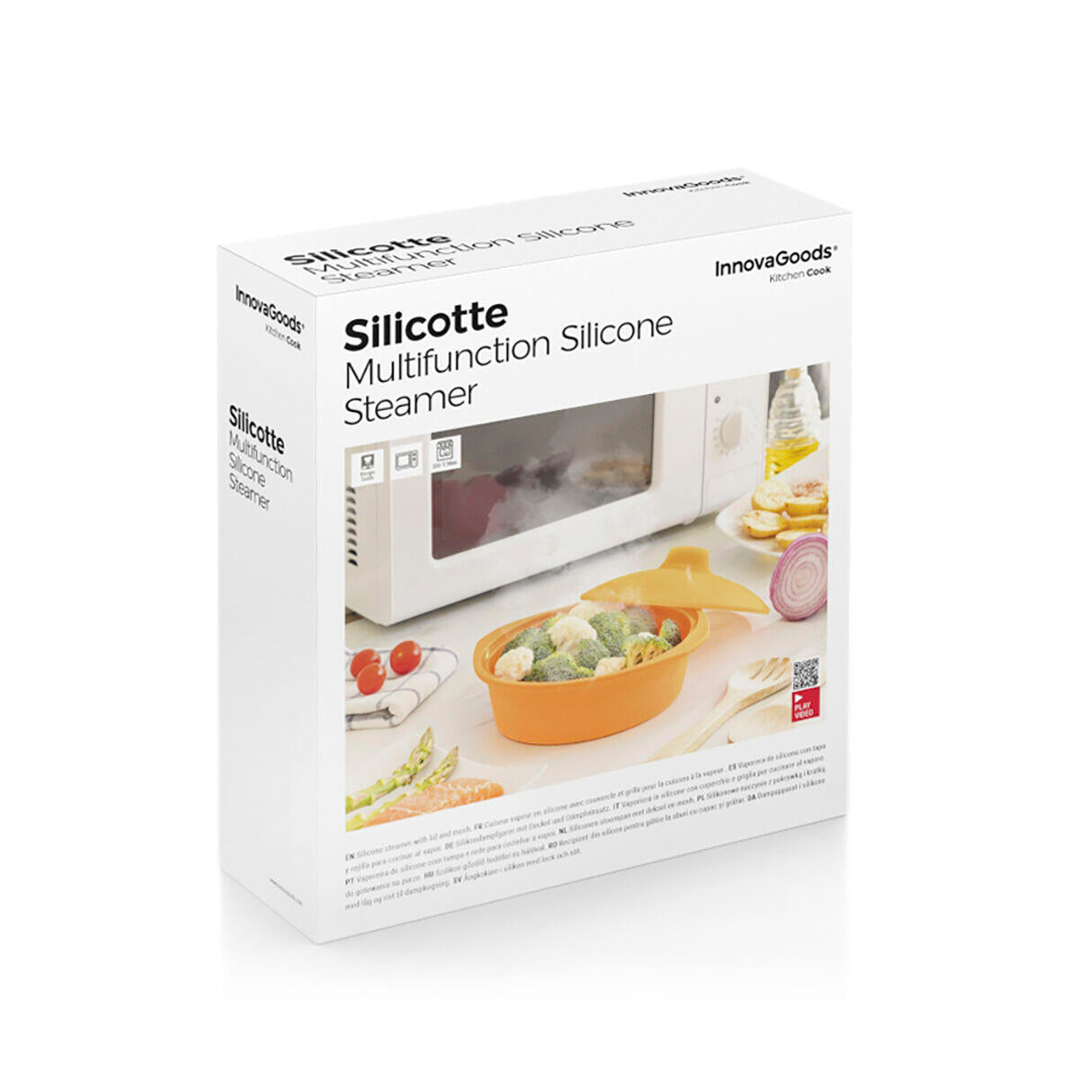 🍽️ VAPORERA DE SILICONA MULTIFUNCIÓN SILICOTTE INNOVAGOODS KITCHEN COOK 🍽️