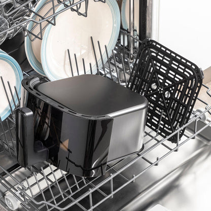 🍳 FREIDORA DE AIRE CON BÁSCULA INNOVAGOODS FRYINN BALANCE 5000 NEGRO 1500 W 5 L ACERO INOXIDABLE 🍳