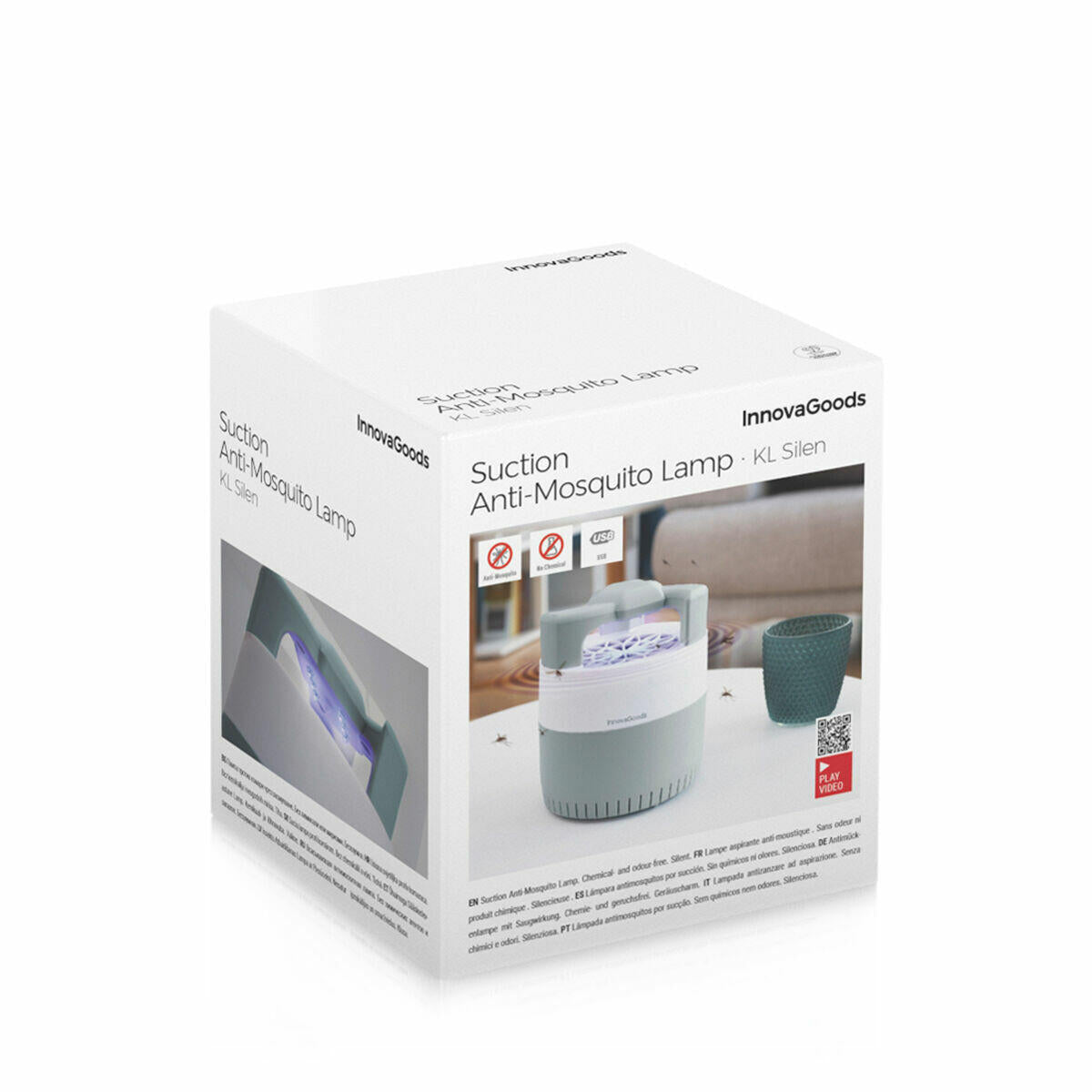 🌟 LÁMPARA ANTIMOSQUITOS POR SUCCIÓN KL SILEN INNOVAGOODS 🌟