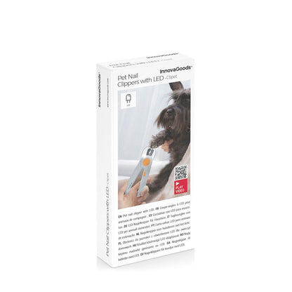 🐾 CORTAUÑAS CON LED PARA MASCOTAS CLIPET INNOVAGOODS