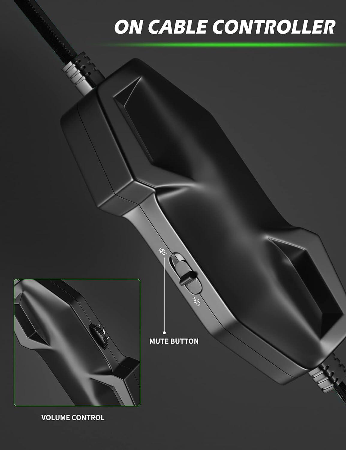 🎧 CASCOS GAMING A66 CON LUZ RGB ✨