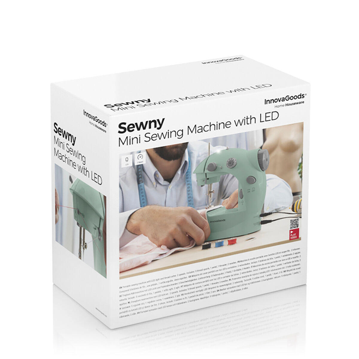 🧵 MINI MÁQUINA DE COSER PORTÁTIL SEWNY – INNOVAGOODS