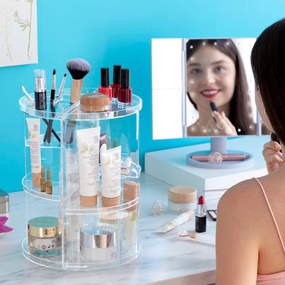 💄 ORGANIZADOR DE MAQUILLAJE GIRATORIO ROLKUP INNOVAGOODS ✨
