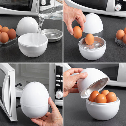 🥚🔥 CUECEHUEVOS PARA MICROONDAS CON RECETARIO BOILEGG INNOVAGOODS 🍳🚀